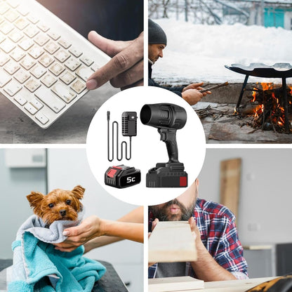 Soplador En Seco Ultra Potente Recargabl