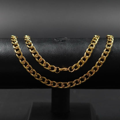 CADENA CUBANA ACERO H/M D/P