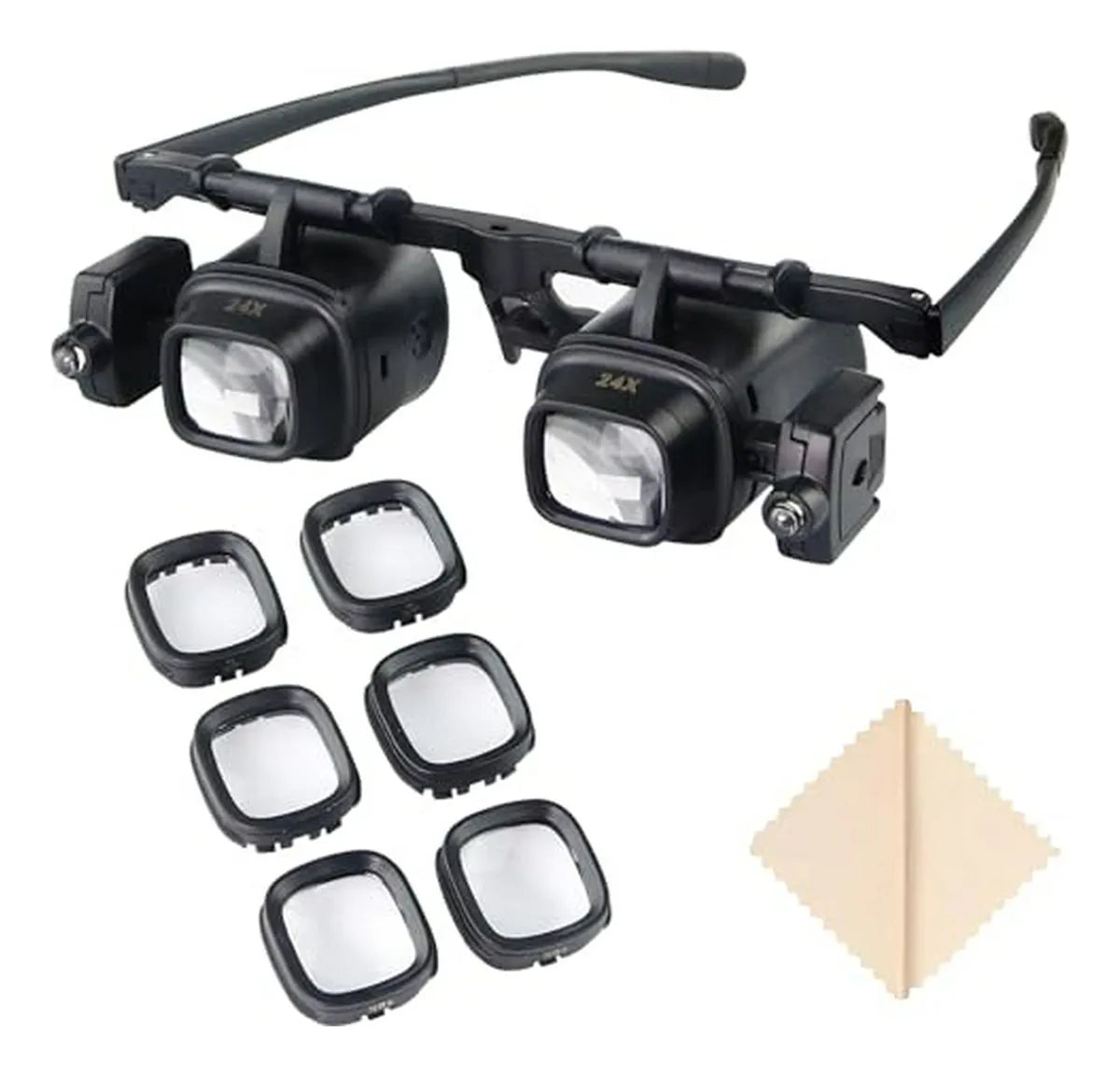 GAFA LUPA 4 LENTES LED