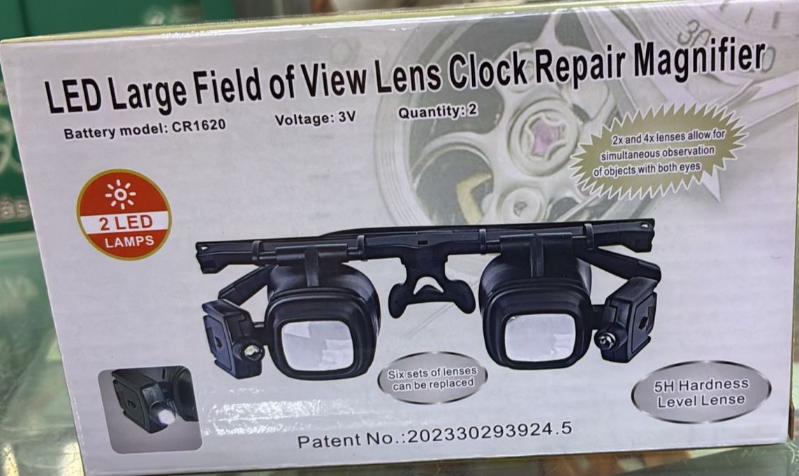 GAFA LUPA 4 LENTES LED